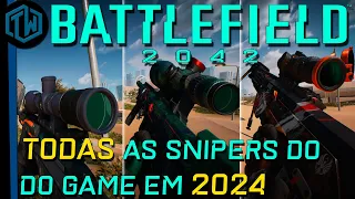 AS SNIPERS DO BATTLEFIELD 2042 EM 2024