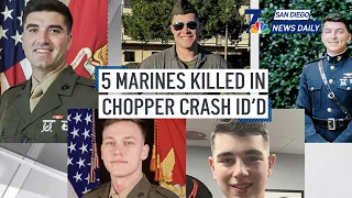 Fri. Feb 9 | Marines killed in chopper crash ID'd | San Diego News Daily