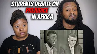 🇳🇬🇪🇹🇬🇭🇿🇦1956 High School Exchange Students Prejudice Debate: Nigeria, Ethiopia, Ghana, South Africa