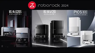 Новинки ROBOROCK 2024: G20S (S8 MaxV Ultra) V20 и P10S Pro (Q-Revo series) ТОП новые роботы-пылесосы