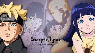 Naruto & Hinata Uzumaki Family - See You Again| Boruto AMV