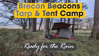 A Rainy Night in the Tent | Brecon Beacons Wild Camping