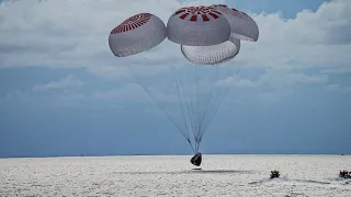SpaceX: Weltraumtouristen sicher gelandet