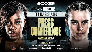 Franchon Crews-Dezurn vs Savannah Marshall Press Conference LIVE | Plus Jonas, Whittaker & More