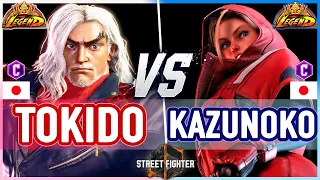 SF6 🔥 Tokido (Ken) vs Kazunoko (Cammy) 🔥 Street Fighter 6