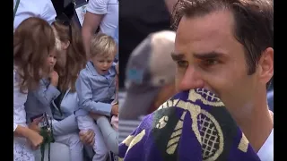 Roger Federer, el heroe que llora y se emociona