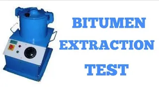 Bitumen Content Test of sdbc|Bitumen extractionTest|With Calulation