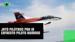 Jato pilotado por IA enfrenta piloto humano