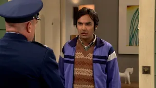 Raj's hilarious reaction to Colonel Williams