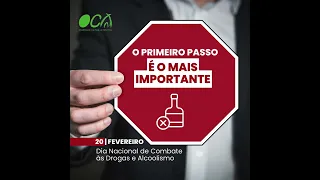 Dia nacional de combate as drogas e alcoolismo