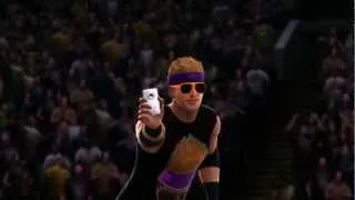 Zack Ryder makes his entrance in WWE '13 (Official)