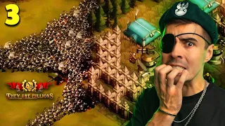 ATAK HORDY, leżę i kwiczę xddd THEY ARE BILLIONS! odc 3