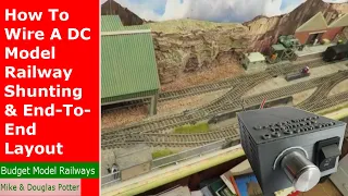 How To Wire A DC Model Railway / Railroad Shunting & End-To-End Layout Easily With Only 2 Wires!