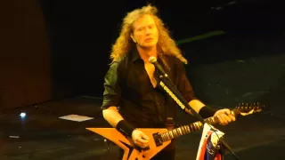 Megadeth - Peace Sells (04.11.2015, Stadium Live, Moscow, Russia)