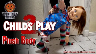 NEW Chucky Doll Plush Body Trick or Treat Studios Child's Play 2 Horror Movie Prop Unboxing 4K Video