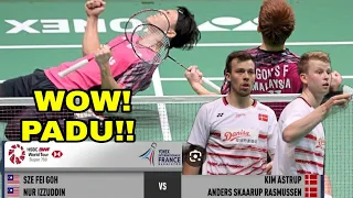 POWERFUL! Sze Fei/Nur Izzuddin vs Kim Astrup/Rasmussen (France Open)