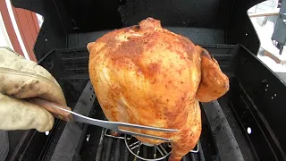 Easy Secrets Beer Butt Chicken on the Grill