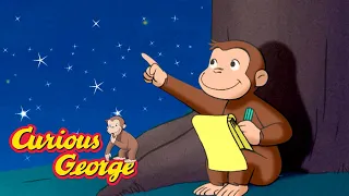 How Many Stars Are In The Sky? 🐵 Curious George 🐵 Kids Cartoon 🐵 Kids Movies