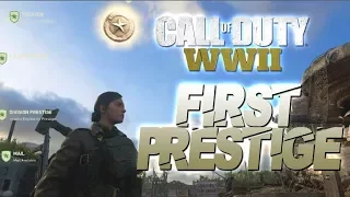 ENTERING 1st PRESTIGE IN CALL OF DUTY WW2!!! IS IT WORTH IT?