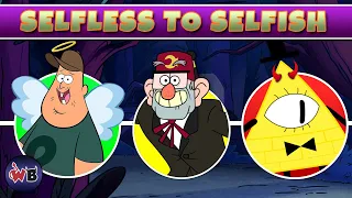 Gravity Falls Characters: Selfless to Most Selfish⚠️🎩