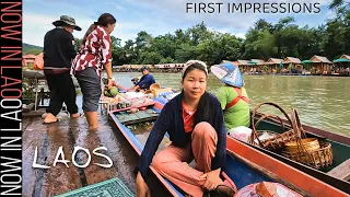 First Timer to Laos - What he Thinks | Now in Lao