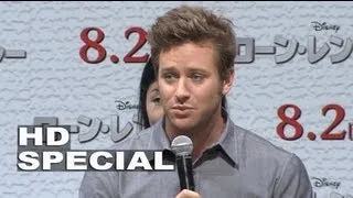 The Lone Ranger: Japan Press Conference Part 2 of 3 | ScreenSlam