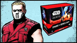 Kayne Unboxes: Star Wars Unlimited Spark of Rebellion Prerelease Box