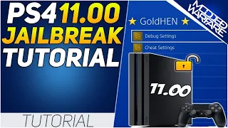 Finally, The Waiting is Over for 11.00 PS4 Jailbreak, Here is the Tutorial from MODDEDWARFARE