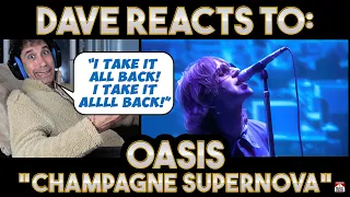 Dave's Reaction: Oasis — Champagne Supernova