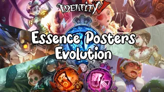 Evolution of Identity V Essence Posters (5th Anniversary Special)