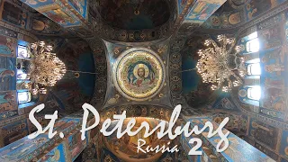 Inside the Hermitage - St. Petersburg, Russia. Canal Cruise & Church of the Savior on Spilled Blood.