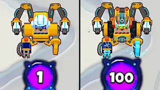Level 1 Vs. MAX Level 100 ENGINEER Paragon! (Bloons TD 6)