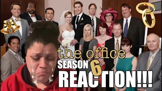 FIRST TIME WATCHING | THE OFFICE Season 6 Episode 5 "Niagara - Part 2" | REACTION 🤣