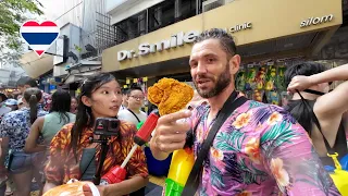 SONGKRAN SILOM STREET FOOD FAIL 🇹🇭 with @streetwander