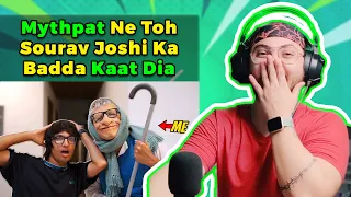 Mythpat VS Sourav Joshi Vlogs | OLD MAN PRANK | (Reaction / Commentary / Review)