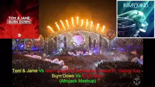 Tom & Jame Vs Ivan Gough & Feenixpawl Ft. Georgi Kay - Burn Down Vs In My Mind (Afrojack Mashup)