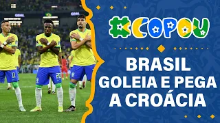 PÓS-JOGO: FUNK 4 X 1 K-POP; Brasil goleia Coreia com dancinha de Tite e gol de Neymar | #CopouNaBand