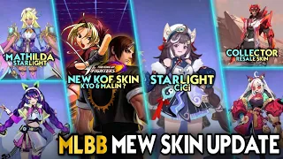 NEW KOF SKIN 2024 | CICI STARLIGHT | RESALE SKIN | MATHILDA STARLIGHT - Mobile Legends #whatsnext