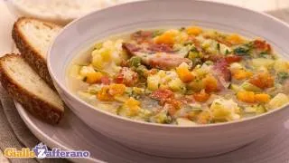 Minestrone soup - Italian recipe