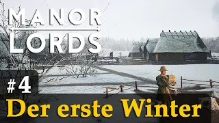 #4: Der erste Winter ✦ Let's Play Manor Lords (Preview / Gameplay / Early Access)