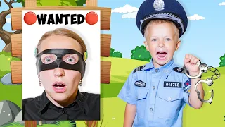 Никита и веселые истории для детей про полицейского