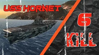 Battle Of Warships | when USS HORNET successfully sinks all enemy ships