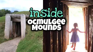 Ocmulgee Mounds National Historical Park in Macon Georgia || Jr Rangers Hiking Georgia State Parks