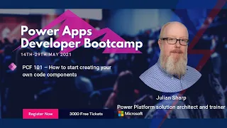 PCF 101 – How to start creating your own code components - Power Apps Developer Bootcamp 2021