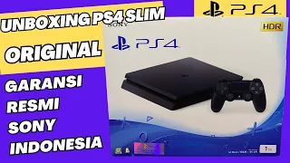 Unboxing PS4 Slim 1TB Original Garansi Resmi Sony Indonesia Terbaru!! | seri CUH-2218B