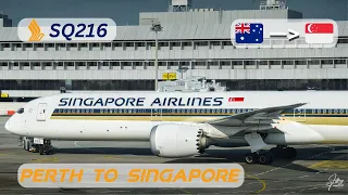 Singapore Airlines | ECONOMY | Boeing 787-10 | Perth - Singapore | SQ216