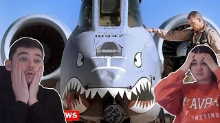 British Couple Reacts to Why No One Wants to Fight the A-10 Warthog