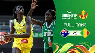 SEMI-FINALS: Australia v Mali | FIBA U19 Women's Basketball World Cup 2021
