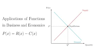 Applications of Functions in Business and Economics Part 1
