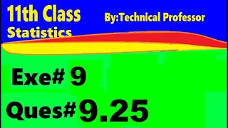 11th class Statistics, ch9, exercise9 , Question 9.25, Binomial and hypergeometric distribution ch#9